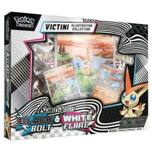 Pokémon – Black Bolt & White Flare – Victini Illustration Collection